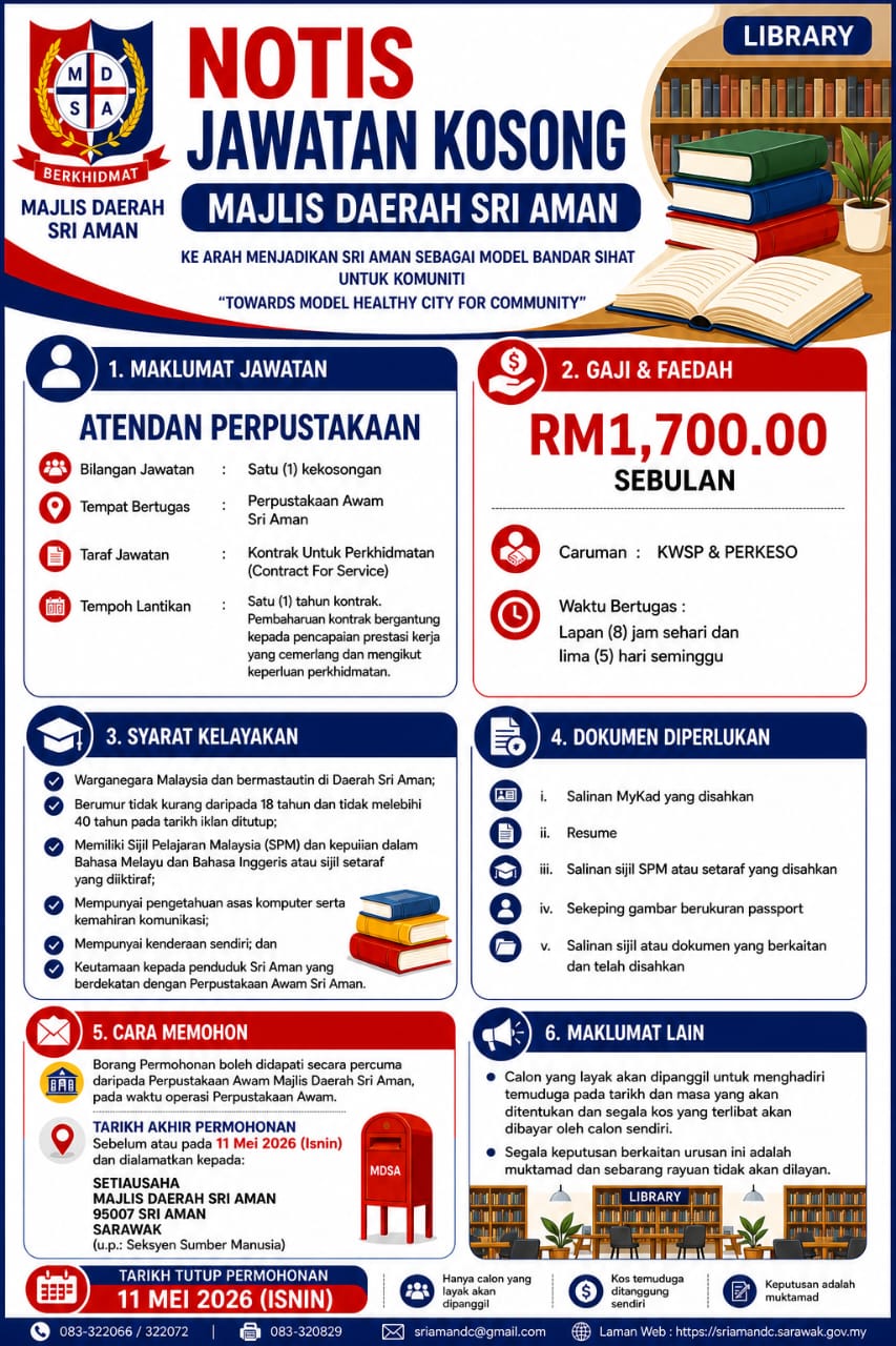 Notis Jawatan Kosong